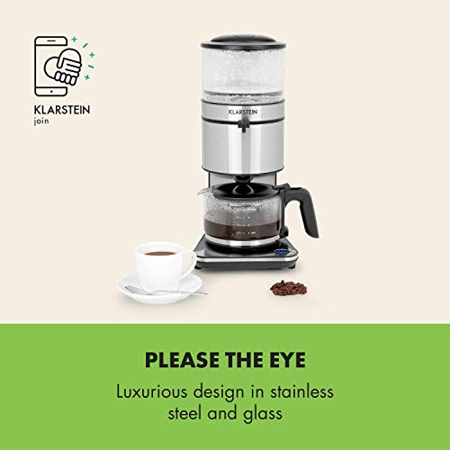 Klarstein Soulmate Kaffeemaschine - Filter-Kaffeemaschine, 1800 Watt, 1,25 Liter, 4 bis 10 Tassen, Schwallbrühverfahren… – Bild 6