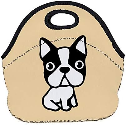 Amazon 闘牛犬 Dog 断熱ランチバッグトートランチボックスグルメトートクーラーウォームポーチ学校用オフィスユニセックスさまざまなスタイル ランチ バッグ ランチ巾着 ランチベルト オンライン通販