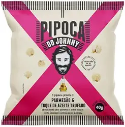 PIPOCA PRONTA PARMESAO E TOQUE DE AZEITE TRUFADO