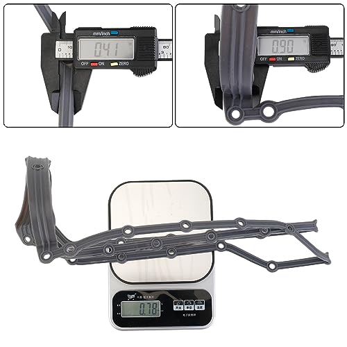 Image of OS34308R Oil Pan Gasket Fit 71-06 JEEP CHEROKEE CJ5 /DJ5 /CJ6 /CJ7 COMANCHE COMMANDO J100 /J2500 /J2600 /J3800 /J4500 WAGONEER WRANGLER,AMERICAN MOTORS,INTERNATIONAL,AM GENERAL,3.8L 4.0L 4.2L OJ242 101019801