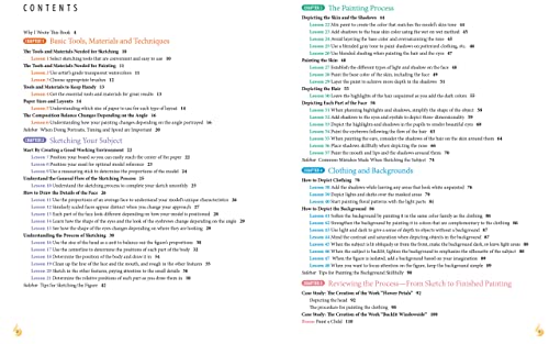 Japanese Style Watercolor Portraits: Learn to Paint Lifelike Portraits in 48 Easy Lessons (with Over