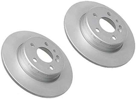 for Mercedes W-140 (8/12cyl) Brake Disc Rear L+R (x2) SEBRO COATED