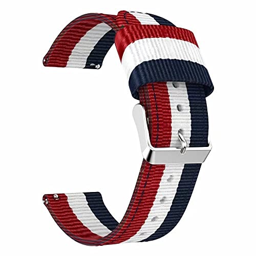 Bracelet montre Garmin Vivoactive 4 en nylon tressé pour remplacer votre sangle usée