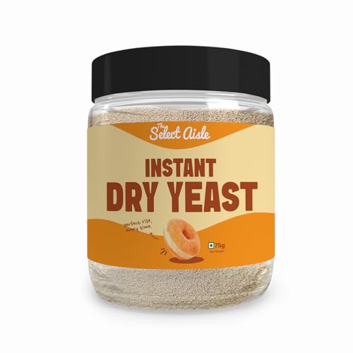 Image of The Select Aisle Instant Dry Yeast- 75g [Perfect for baking breads| Leavening| Rising| Soft Bread| Baking indredients]
