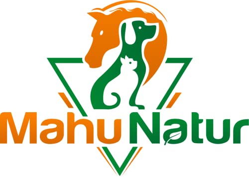 Mahu Natur 100 ml Algenöl Für Hunde - Vegane Und Nachhaltige Alternative Aus Mikropflanzen - Nachhaltige Glasflasche Mit Glaspipette