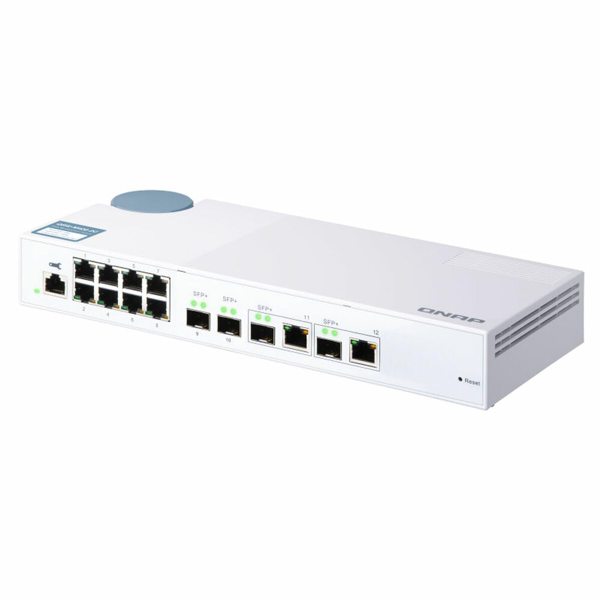 QNAP QSW-M408-2C Switch Gestionado 8 Puertos Gigabit + 2