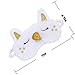 Biubee 4 Pack Soft Plush Unicorn Sleeping Mask- Cute Unicorn Horn Blindfold Eye Cover for Women Girls Kids Travel Nap Night Sleeping