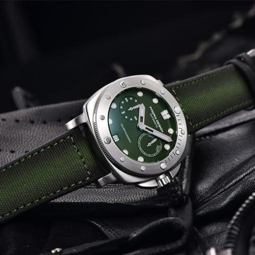 Pagani Design Orologio Automatico Da Uomo Cinturino In Nylon Resistente All'Acqua Ghiera Girevole Vetro Zaffiro Data Display