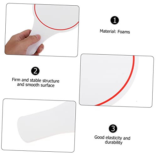 Tablero de espuma portátil SHOWERORO 6 piezas blanco miniatura 2