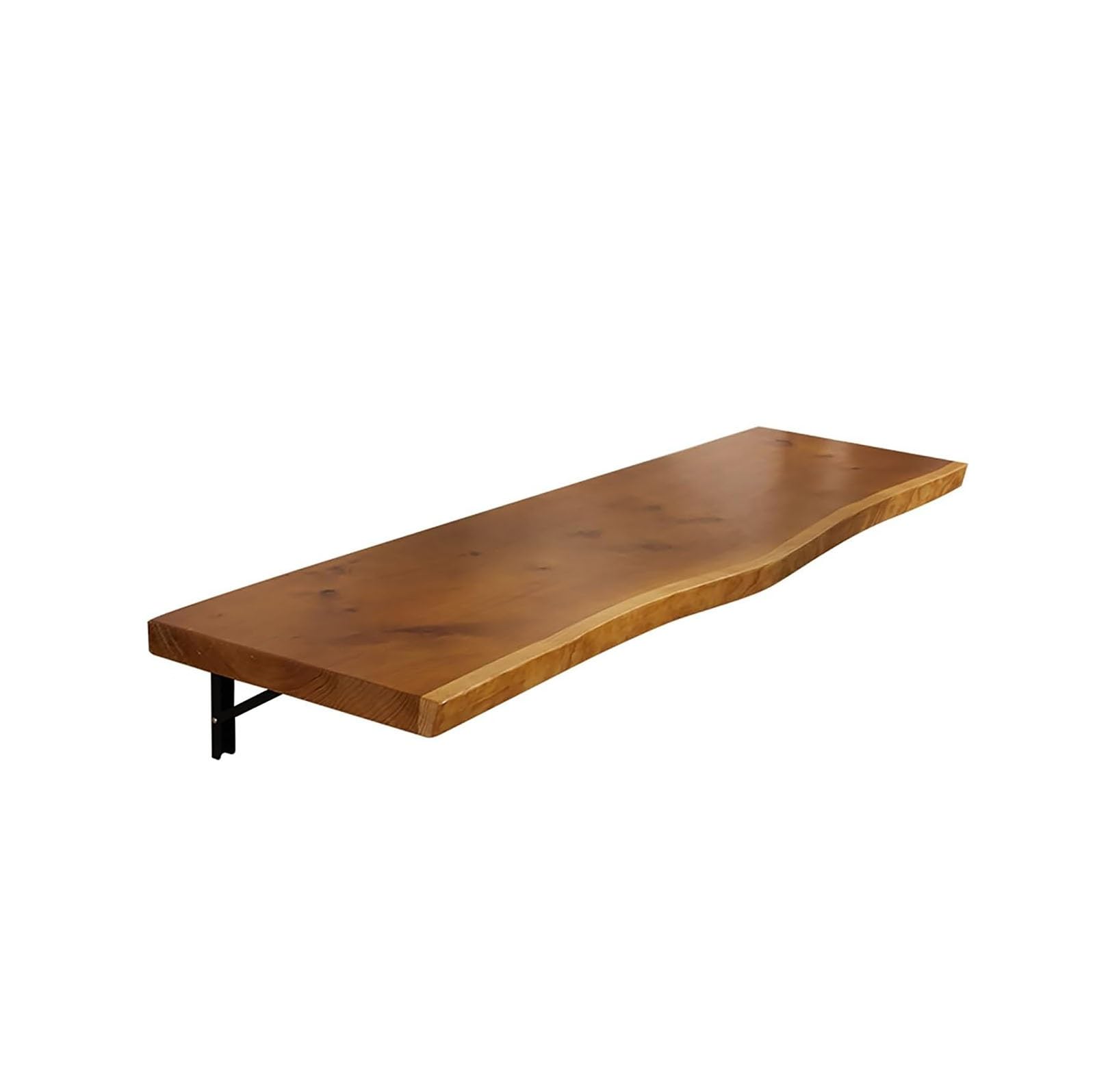 Table pliante murale flottante en bois, facile à assembler pour les petits espaces, idéale pour appartement ou chambre à coucher