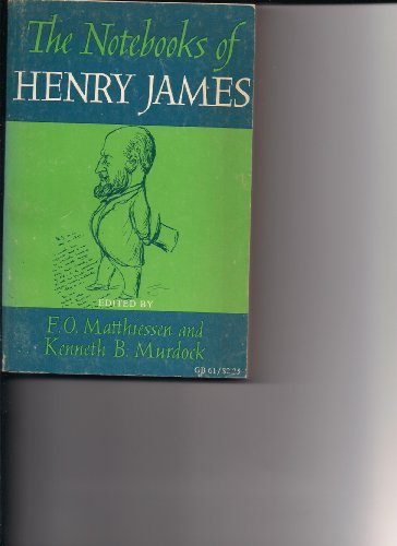 The Notebooks Of Henry James B0012LBGSG Book Cover