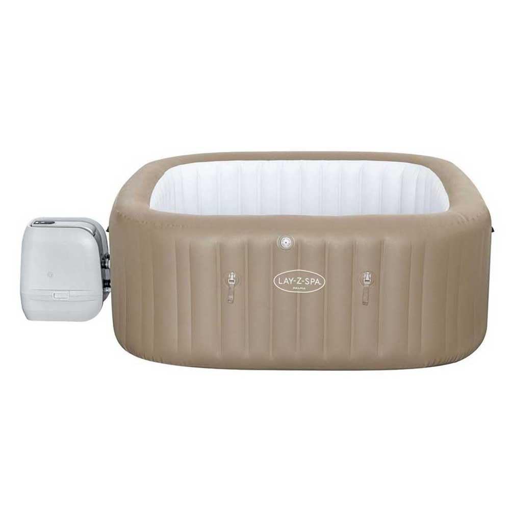 Bestway Spa Gonflable carré Lay-Z-Spa Palma Hydrojet Pro 5-7 Places