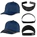 Hat Bill Bender,Perfect Hat Bending Strap 9 Snap-on Adjustable Curve Level Options Conveniently Shape Your Cap to Your Liking Cap Curving Tool(COLOR:Black)