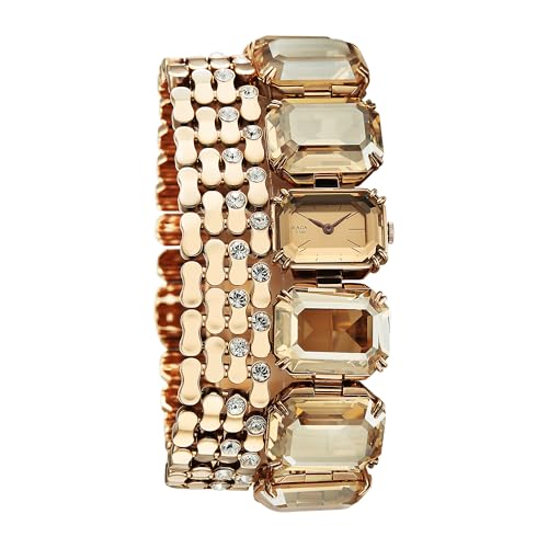 Image of Titan Raga Cocktails Quartz Analog Rose Gold Dial Stainless Steel Strap Watch for Women