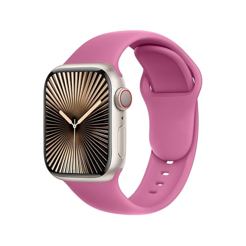 Correa Apple Watch 45mm 49mm 44mm compatible con Series 11 10 9 Ultra 2 rosa