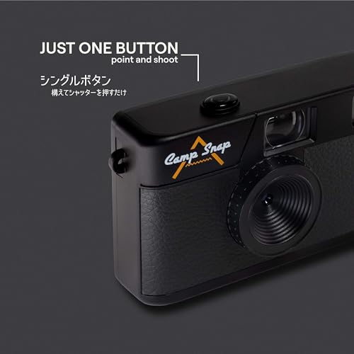 CS-V105-BK-JP [Camp Snap（キャンプスナップ） スクリーンレス デジタルカメラ ブラック]