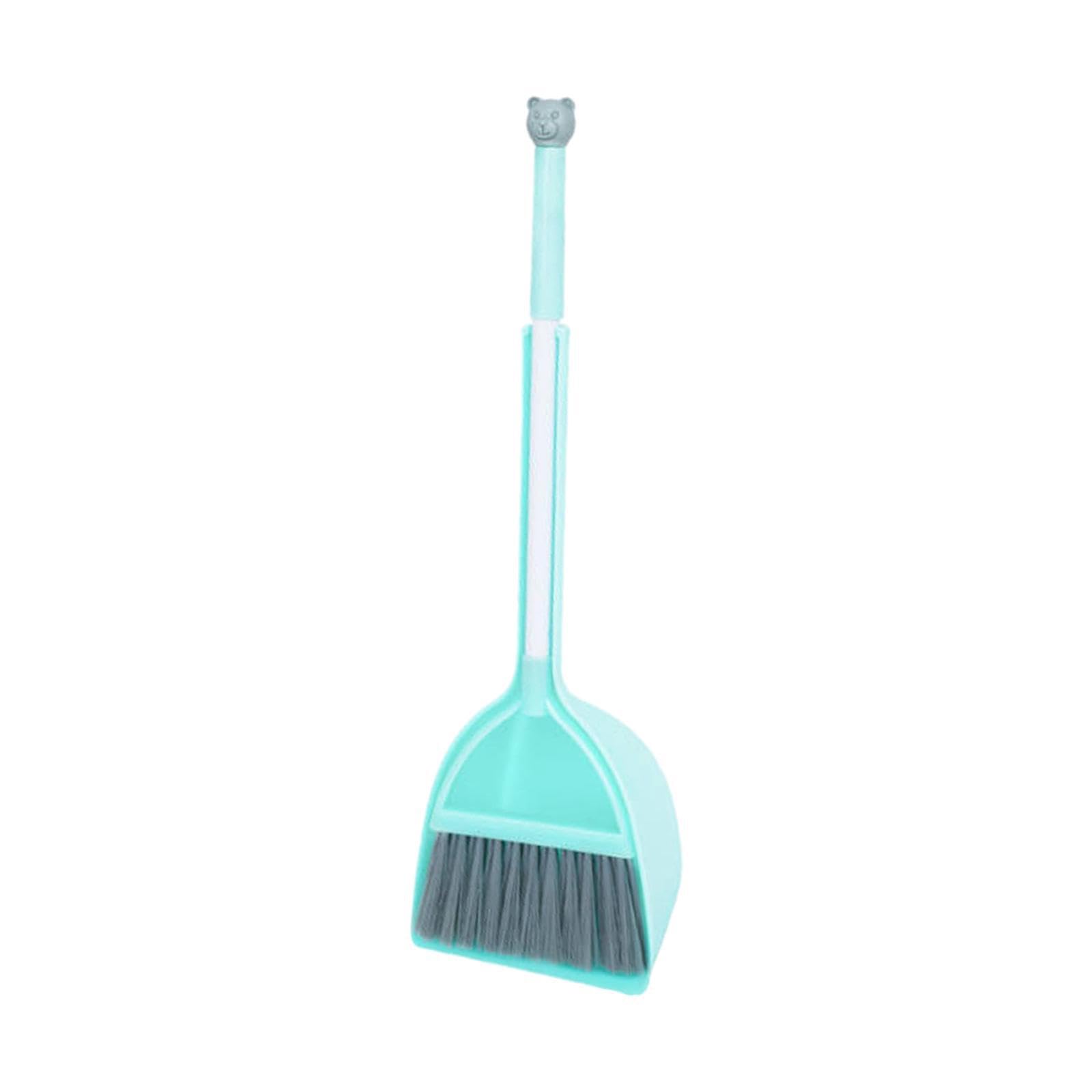 PIXZCSA Encouraging Clean Playtime Kids Broom Set With Soft Handle Teach Kids Good Habits While Have Fun Together Household Mini Broom And Dustpan Set For