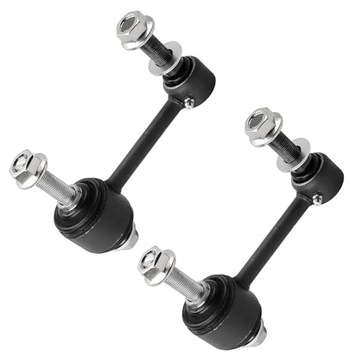 Image of Detroit Axle - 12pc Front End Kit for Jeep 2016-2020 Grand Cherokee Dodge Durango, 2 Upper Control Arms with Ball Joints 2 Sway Bars 4 Inner Outer Tie Rods 2 Lower Ball Joints 2 Boots 2017 2018 2019