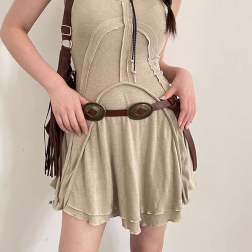 Female Summer Thin Retro Belt Jeans Punk Fashion Belt Women's Waist Chain Harness for Jeans and Pants2