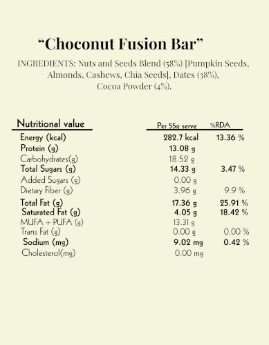 Image of PROTO BAR Choconut Fusion Protein Bar | No Whey, No Isolate, Just Real ingredients |13g Protein + High Fibre | Vegan | Gluten Free | (Chocolate, Pack of 24)