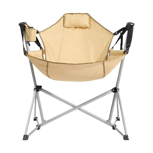 Chaise à bascule de camping robuste et durable avec structure en métal léger - 2