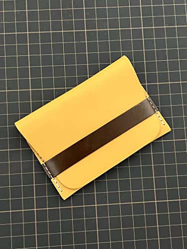 WUTA Men Trifold Wallet Acrylic Template Set Leathercraft Pattern Cutting Model for DIY Making Vintage Male Wallet Purse WT850