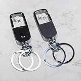 VAPORVERSE Car Keyring for BMW 3 Series 3er Serie 3 E46 Touring 1998-2005, Car Key Chain Key Ring for Car Keys Personalised Keychain Key Organiser Car Key Fob Accessories,Bla-ck - Image 6