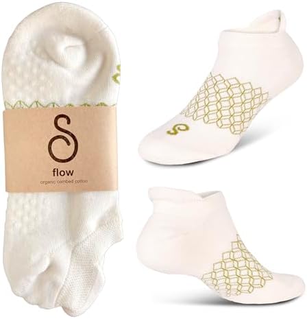 Organic Cotton Pilates Grip Socks – Best organic cotton option