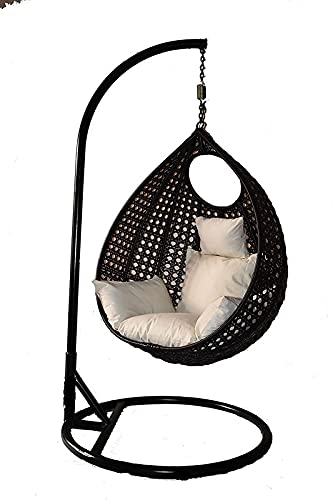 Luxury Single Seater Swing Chair with Stand Hammock Swing for Adults