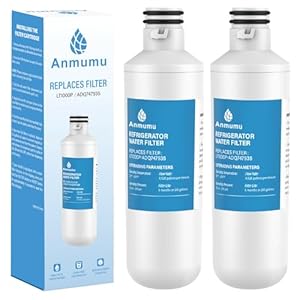 LT1000P Water Filter Replacement for LG LT1000P, LT1000PC, ADQ7479350... Refrigerator Water Filter 2 Pack