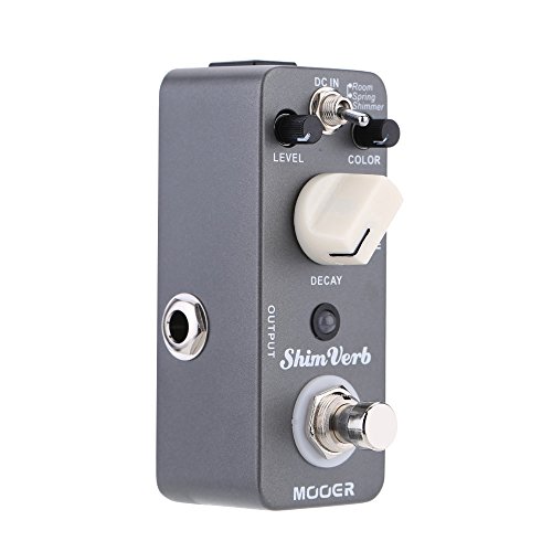 SHUIYUE Shim verbe Reverb numérique Mini Micro pédale d’effet pour Guitare électrique True Bypass,Effet Guitare - Les Beatles, Paul McCartney, John Lennon, RIngo Starr, George Harrison SHUIYUE Shim verbe Reverb numérique Mini Micro pédale d'effet pour Guitare électrique True Bypass,Effet Guitare – Image 8