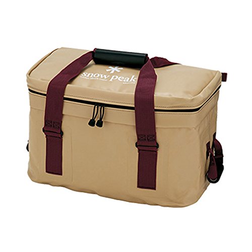 Snow Peak Soft Cooler 38 - Keeps Drinks Cold and Food Fresh - 10 Gal, 19 x 12.5 x 12.5 in