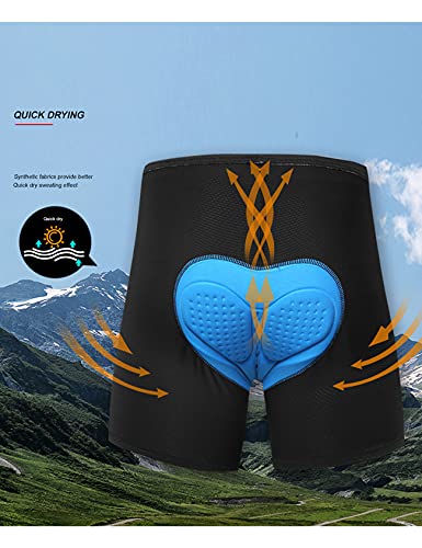Ropa ciclismo hombre, pantalón con almohadillas silicona miniatura 4