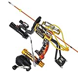 HBG Fishing Slingshot Kit Archery Slingbow Hunting Fish Folding Professional Adjustable Shooting wit