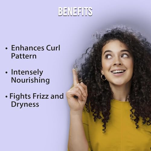 Image of XO Curls Hydrating Leave In Conditioner for Dry and Frizzy Hair. With Brahmi, Olive Squalene & Argan Oil For Frizz-Free, Soft Curly and Wavy Hair. Leave in Conditioner for Curly Hair Women - 500ml