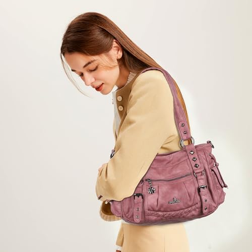 Bolso de hombro Angel Kiss para mujer multi bolsillo retro hobo miniatura 2
