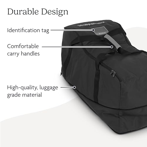 uppababy travel bag for aria and mesa infant car seatseasy-carry handles  durable designtravelsafe