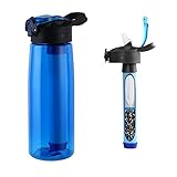 [Necesidades necesarias] El filtro de agua es perfecto para la vida al aire libre, caminatas, campamentos, mochileros y más. Necesidades para desastres naturales, emergencias hídricas o situaciones de supervivencia.