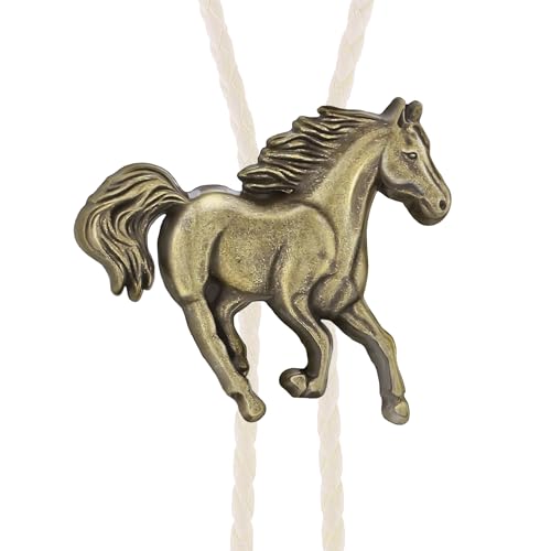 Image of Jeilwiy Bolo Tie for Men, Western Bolero Tie Cowboy Ties Native American Cowgirl Bolo Tie Accessories for Men Women