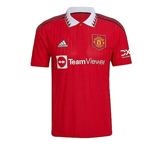 adidas Men's Soccer Manchester United 22/23 Home Jersey (as1, Alpha, m, Regular, Regular, Medium) Red