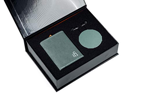 iFi hip-dac - Portable Balanced DAC/AMP Headphone Amplifier for Android, iPhone with USB Input/Outputs: 3.5mm Unbalanced / 4.4mm Balanced [with Protective Case & Final E3000 Headphones]