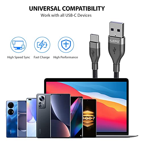 INepo Cavo USB C Cavo Retrattile USB Tipo C Cavo a...