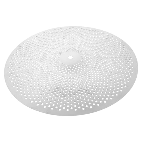 BESTonZON Silent Hi-hat Crash Cymbal Stand Low Volume Drum Accessory Practice Mute