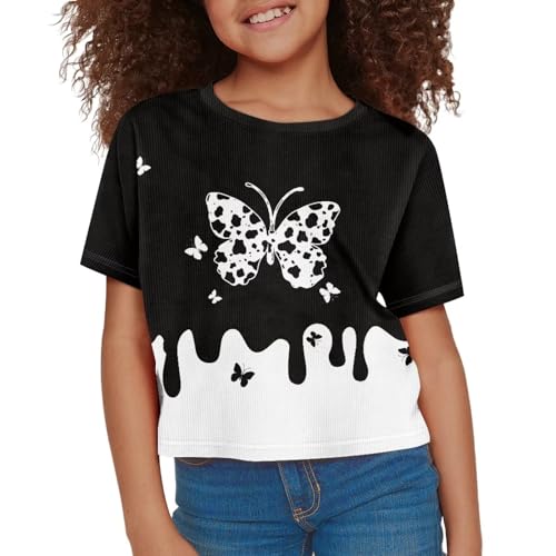 Summer Crop Tops Cute Shirts for Girls 6-163