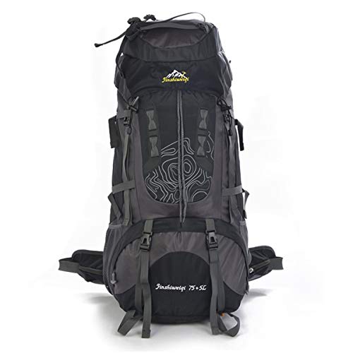 TOLE Mochilas 80L Camping de Viaje Nylon Impermeable Senderismo