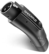 ShockFlo A1 J1772 EVs Adapter, Tesla to J1772 Adapter, Fit for All J1772 EVs, 48A 250V Max, with ...