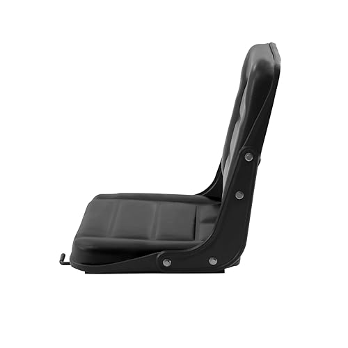 Miniatura 5 de Asiento universal para carretilla elevadora, asiento de cortacésped, asiento de suspensión para tractor, resistente a los arañazos y asiento de
