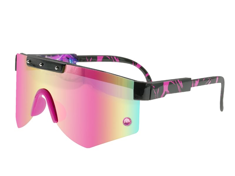 Juri Street Fighter 6 Sunglasses Officially Licensed w/Pouch, Display, Mirror & Art Box Packaging