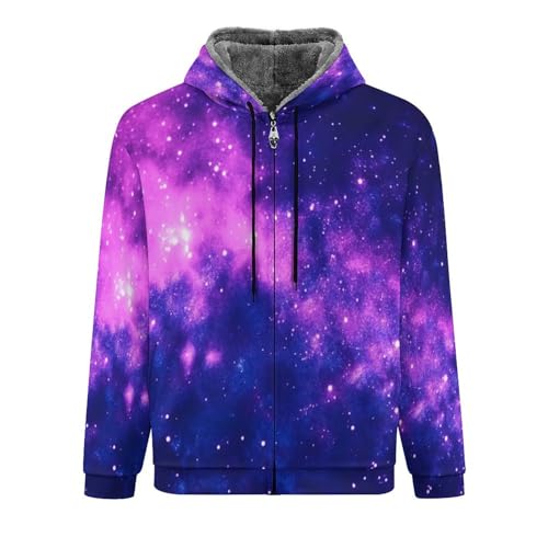 Sweats à capuche pour hommes avec fermeture éclair et poches zippées