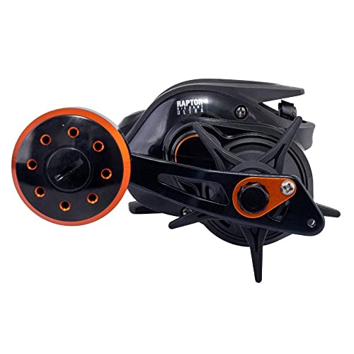 Carretilha de força 6+1 Raptor Big Game Ultra da Pesca Brasil - Direita
